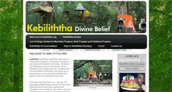 Desktop Screenshot of kebiliththa.org